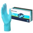 thumbnail image 1 of HALYARD Blue Nitrile Exam Gloves, Powder-Free, Non-Sterile, 5.9 mil, 9.5 Inches, Blue, Medium, 53102 (Box of 100), 1 of 7