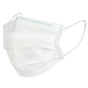HALYARD FLUIDSHIELD 1 Fog-Free Disposable Procedure Mask, w/SO SOFT Lining and SO SOFT Earloops, Pleat-Style, White, Level 1, 41802 (Case of 500)