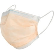 HALYARD FLUIDSHIELD 3 Disposable Procedure Mask w/SO Soft Lining and SO Soft Earloops, Pleat-Style, Orange, Level 3, 47107 Box of 40