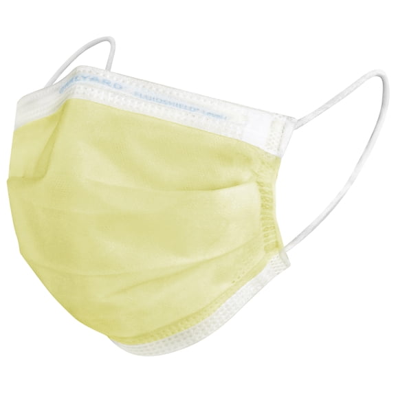 HALYARD Level 1 Procedure Mask, Yellow, 48388 (Box of 50)