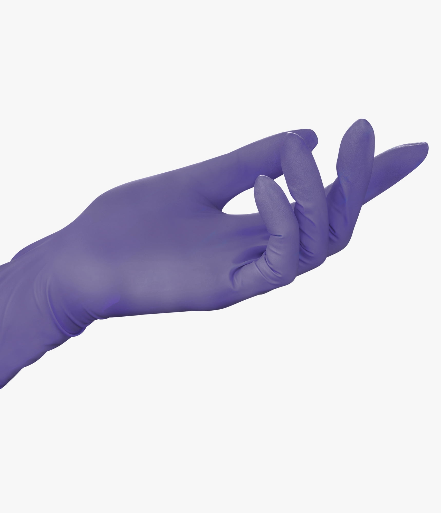 Disposable Gloves Halyard Purple Nitrile Gloves Extended Cuff