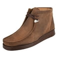 thumbnail image 1 of HAMARA JOE Men's Genuine Leather High Top Moc Toe Desert Chukka Male Casual Boots, 1 of 6