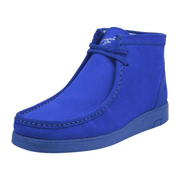 HAMARA JOE Mens Waterproof Suede Leather High Top Casual shoes Moc Toe Chukka Boots