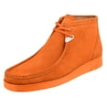 thumbnail image 1 of HAMARA JOE Mens Waterproof Suede Leather High Top Casual shoes Moc Toe Chukka Boots, 1 of 7