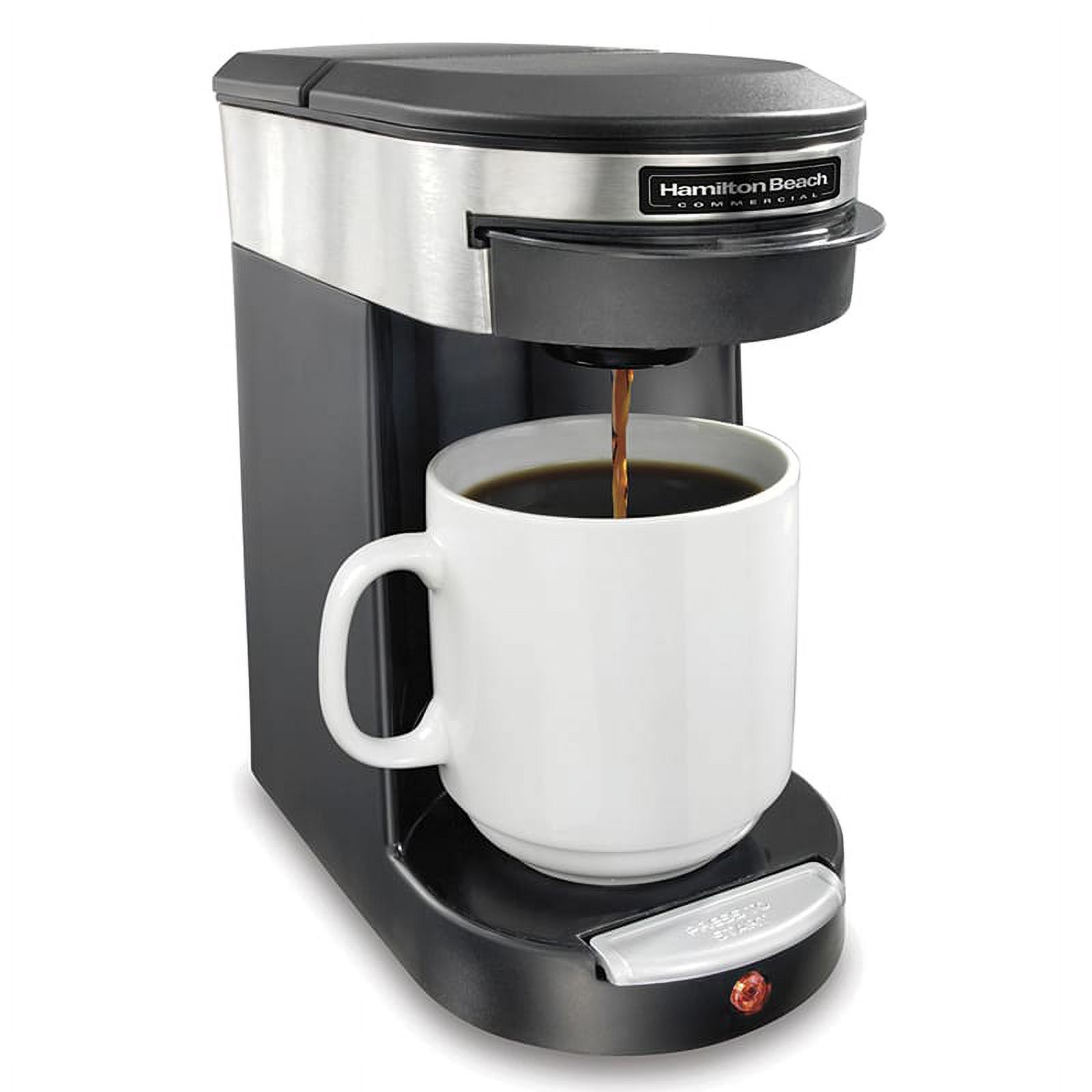 BELLA Single Scoop Coffee Maker, Black 