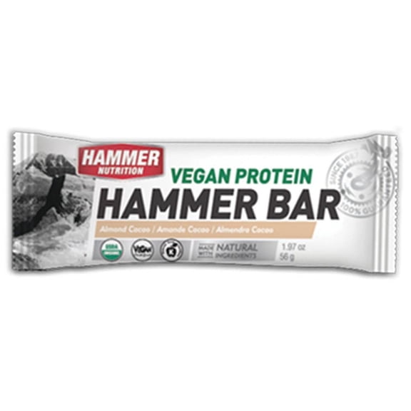 HAMMER BAR VEGAN 56 GRAM ALMOND CACAO