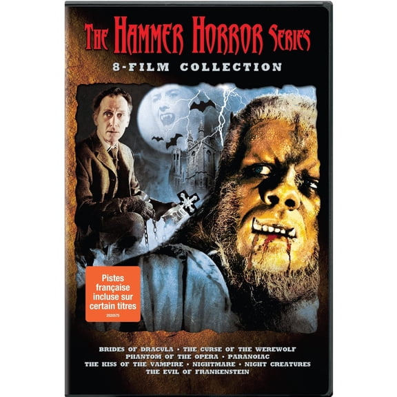 HAMMER HORROR SERIES 8 - FILM COLLECTION - [DVD]