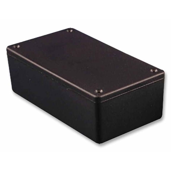 HAMMOND - IP54 Black Flame Retardant ABS Enclosure - 221x150x60mm