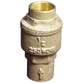 thumbnail image 1 of HAMMOND SPRING LOADED IN LINE CHECK VALVE, BRASS, 1/2 IN. SWEAT per 2 Each, 1 of 1