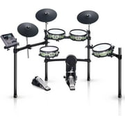 HAMPBACK ACE-510 Electric Drum Set, Advance Level, 10'' Drum Pads, 12'' Cymbals, 72 Drum Kits, 945 Sound, Bluetooth Connection