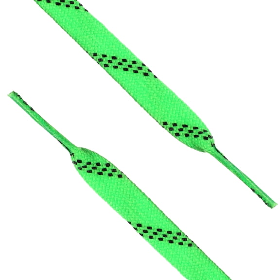 HAMPPLIES 1 Pair Waxed Hockey Skate Laces Replacement for Ice and Roller Skates, Easy to Tie and