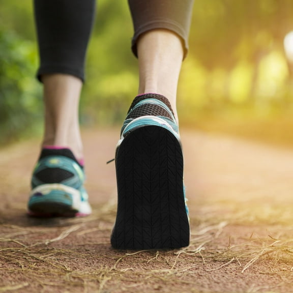 HAMPPLIES 1 Pair Shoe Sole Grip Rubber Wear Resistant Black 12.58X4.95X0.15in