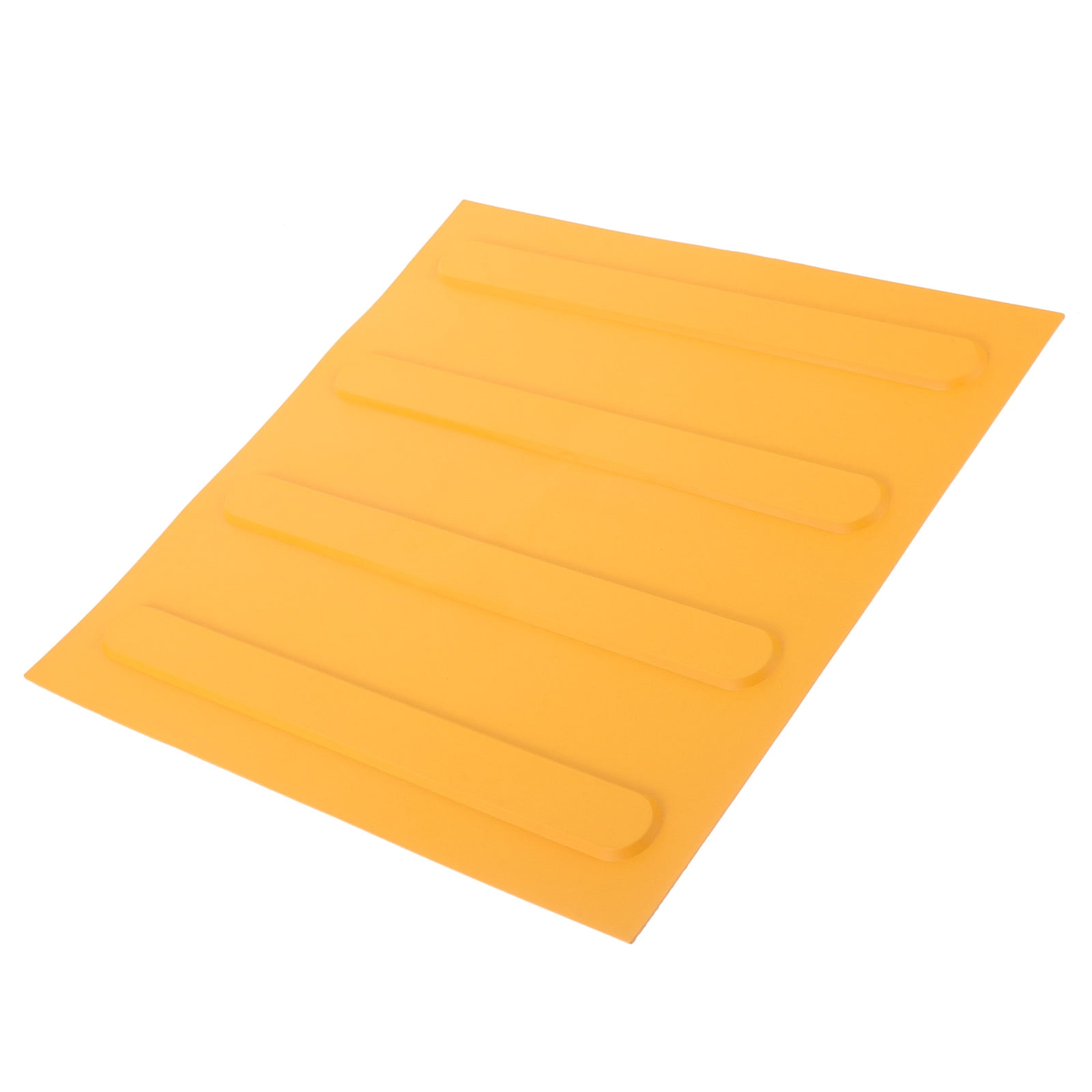 HAMPPLIES Street Sidewalk Boards Blind Road Brick PVC Orange General Public Outdoor Sidewalks 1Set