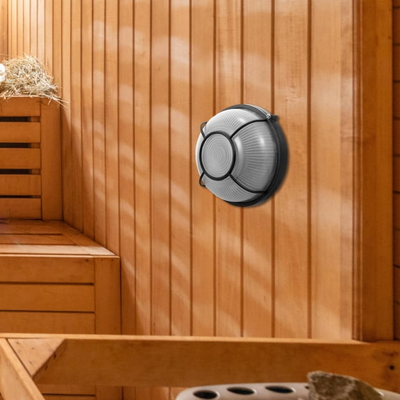 HAMPPLIES Explosion-Proof Wall Mount Sauna Room Light Fixture, and , 1 Set