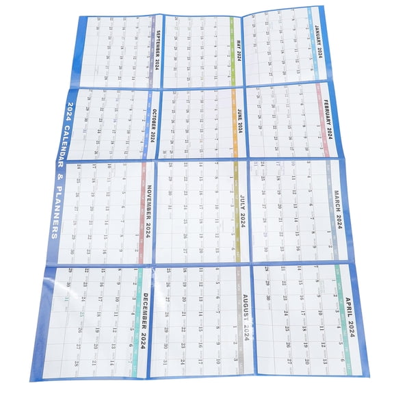 HAMPPLIES Erasable Calendar for Wall Time Management Rectangular 1 Set Family Members
