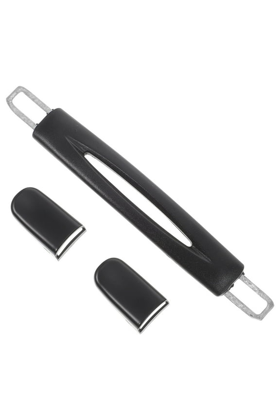 1 Set Luggage Handle Replacement Suitcase Handle Black Plastic Zinc Alloy -resistant Travel Bag