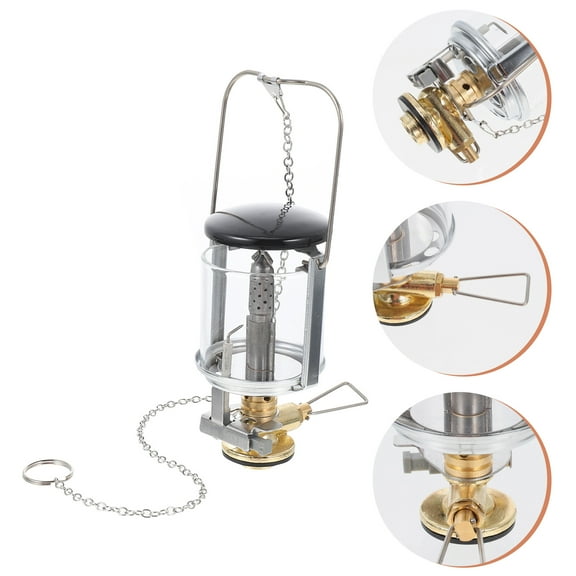 HAMPPLIES 1 Set Mini Propane Gas Lamp for Outdoors Enthusiasts in Assorted Color