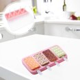 thumbnail image 1 of HAMPPLIES 1 Set Pink Silicone Chocolate Molds For Diy Ice Cream And Desserts Summer Fun, 1 of 8