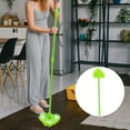 thumbnail image 1 of HAMPPLIES Tile Cleaning Mop Triangular Cleaning Mop Green Chenille 1 Set, 1 of 8