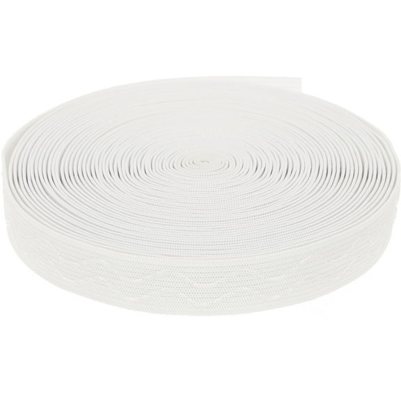 HAMPPLIES Elastic Diy Strap Elastic Strap White Polyester 1 Clothing Accessories