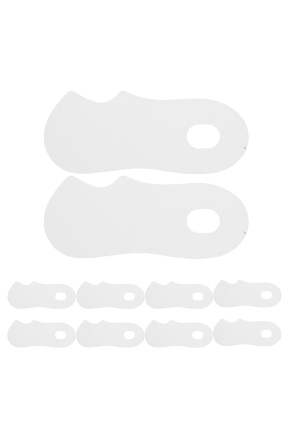 100Pcs Cardboard Sock Holders White Retail Packaging Tools with Enhanced Support for Sock Shape Maintenance
