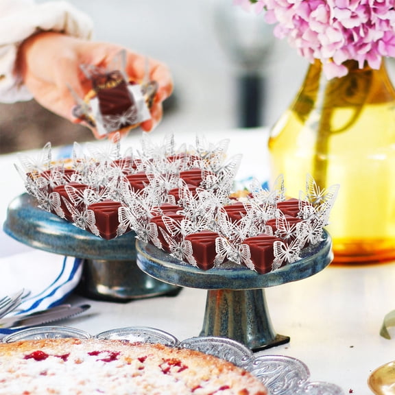 HAMPPLIES 100Pcs Chocolate Packaging Wrapper with for Daily Life and Weddings