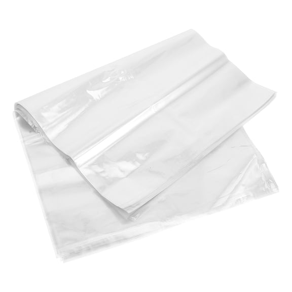 HAMPPLIES 100pcs Sneaker Protector Heat Shrink Film Transparent PVC Sealing Storage for Shoes