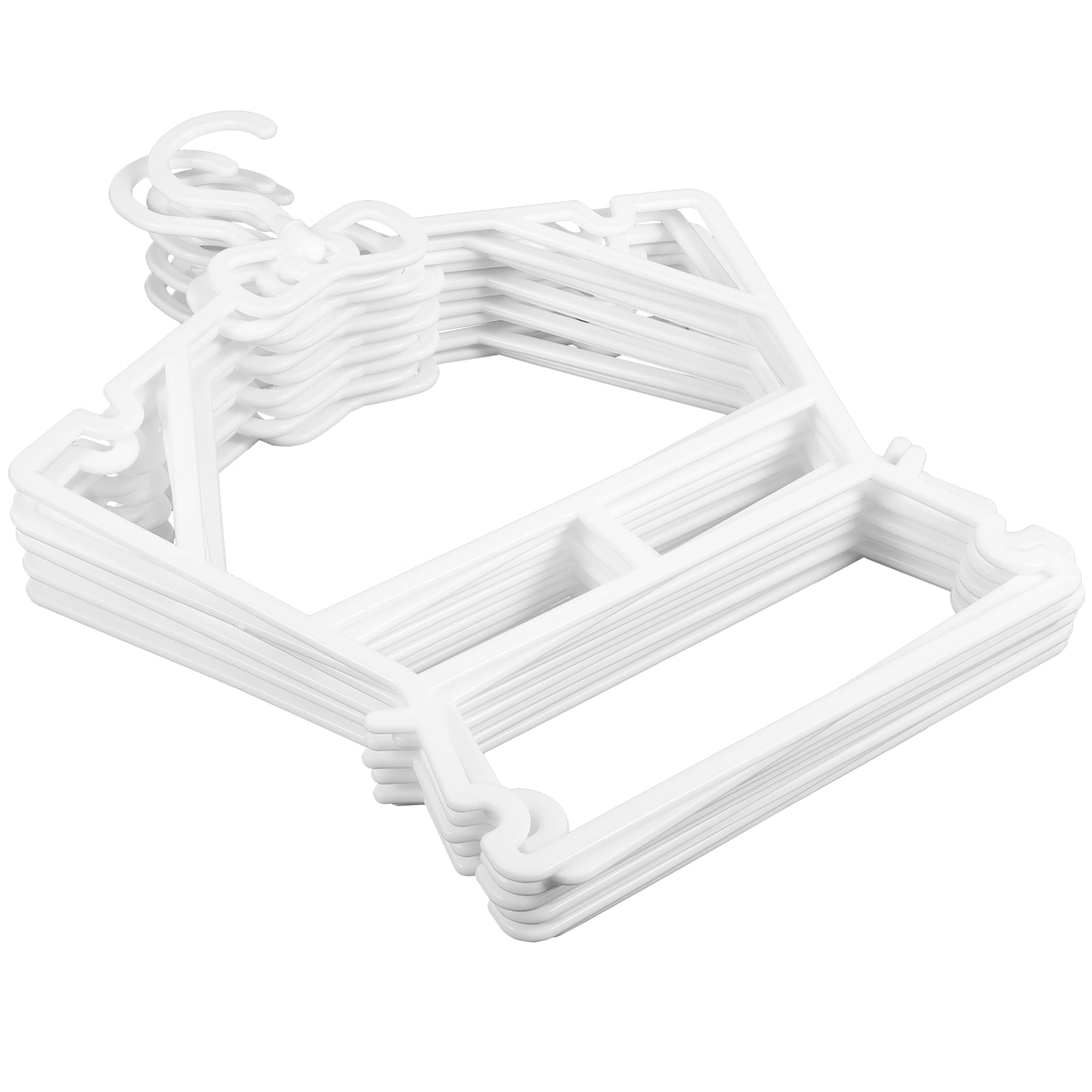 HAMPPLIES 10Pcs Arc Design Hanger for Baby Clothes Hanger Kids Clothes ...