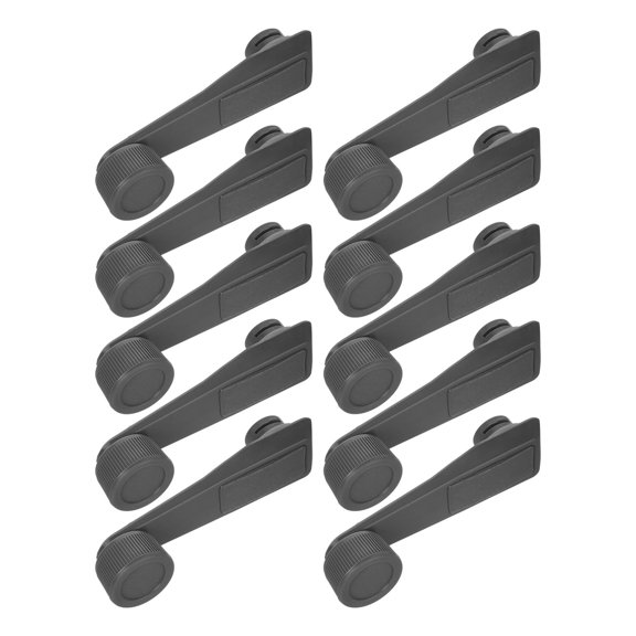 HAMPPLIES 10Pcs Car Window Handle Crank Black Compatible with Multiple Cars