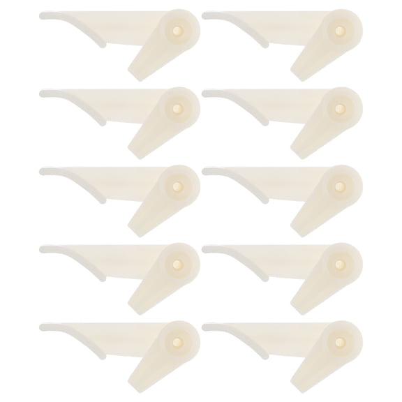 HAMPPLIES Ceiling Light Cover Clips, White, Engineering Plastic, Easy Install, Secure Fit for Home Lighting