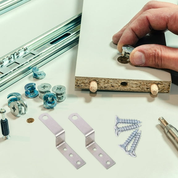 HAMPPLIES 10Pcs Clips for Picture Rails and Universal Frame Hangers in Silver