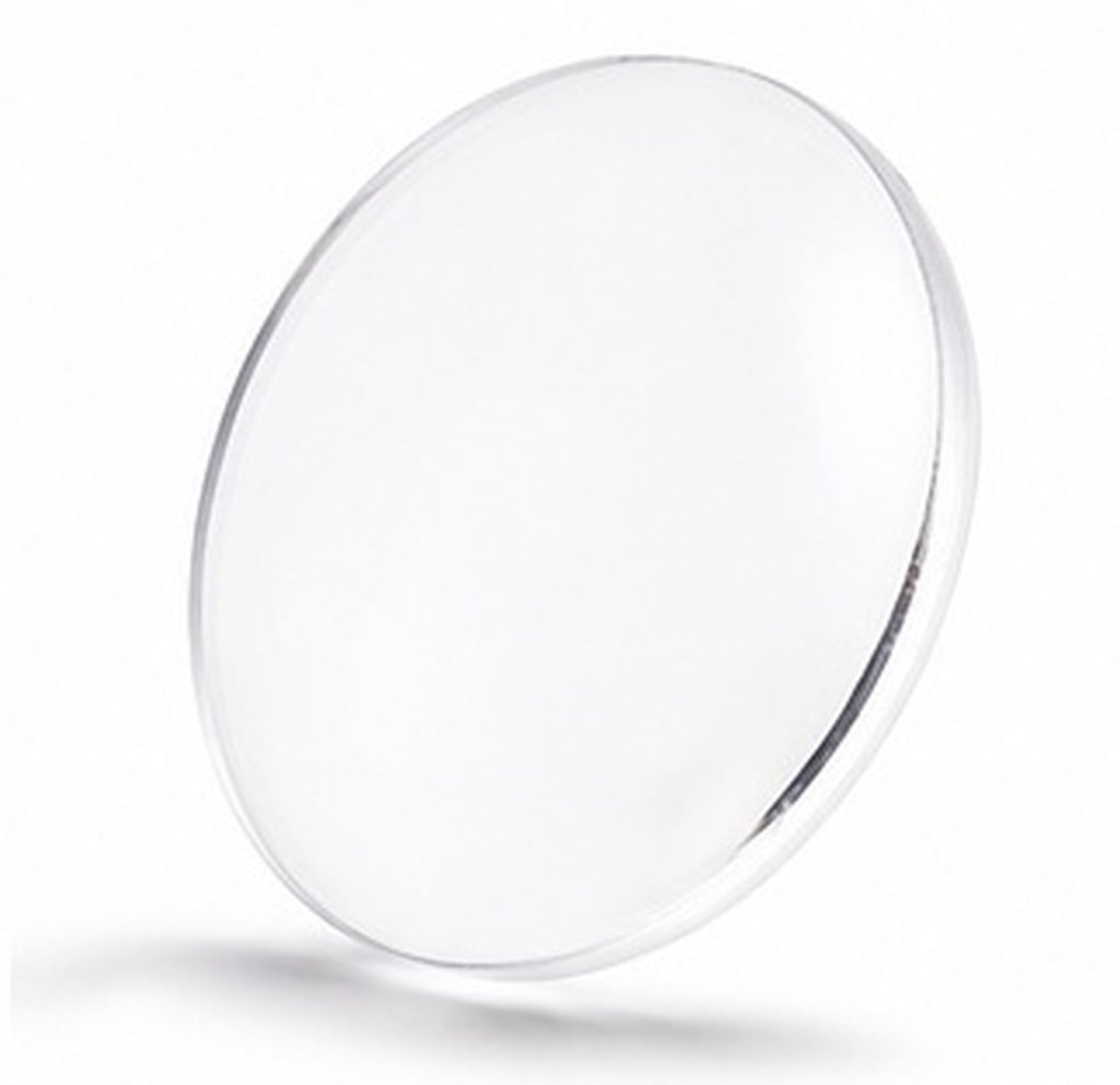 HAMPPLIES 10Pcs Durable Acrylic Magnifying Lens Clear Double Convex for ...