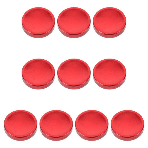 HAMPPLIES 10Pcs Red Soft Release Shutter Buttons Aluminum Alloy Camera Trigger Accessory