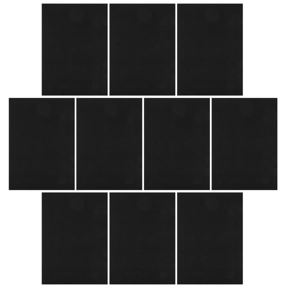 HAMPPLIES 10pcs Insulation Foam For Seasonal Decor Black EVA With Shock Absorption