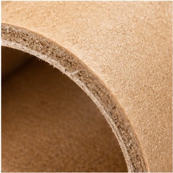 HAMPPLIES 10pcs Soft Paper Tube For Kindergarten Decoration And Educational Play Chocolate Color