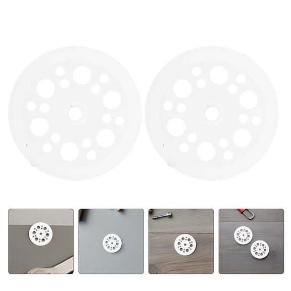 HAMPPLIES 120Pcs Plastic Panel Washers for Shower and Ceiling Tile Fasteners with Heat Insulation