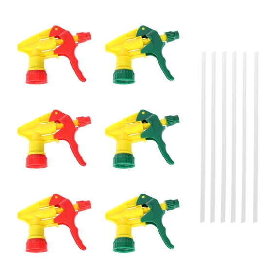 HAMPPLIES 12Pcs Spray Nozzles for Gardening Plastic Replacement Universal Size with Assorted Colors
