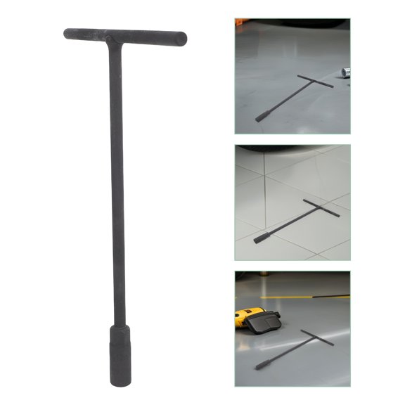 HAMPPLIES 13Mm T Handle Socket Driver Extended Wrench with Anti Slip Chrome Vanadium Steel Build