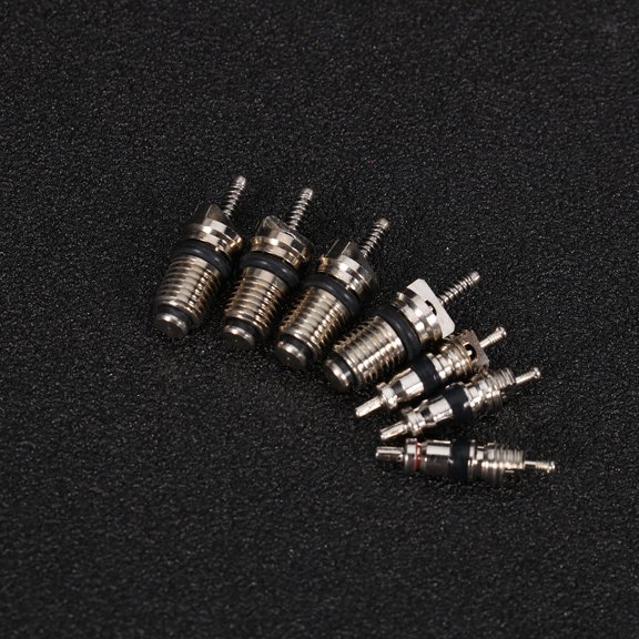 HAMPPLIES 16Pcs Air Conditioning Service Cap Seal Kit for Car with Corrosion Resistant O Rings