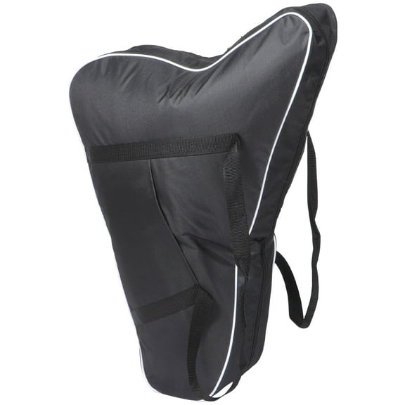 HAMPPLIES 1Pack Black Lyre Carrying Case for Musical Instruments During Travel and Practice 65x43cm