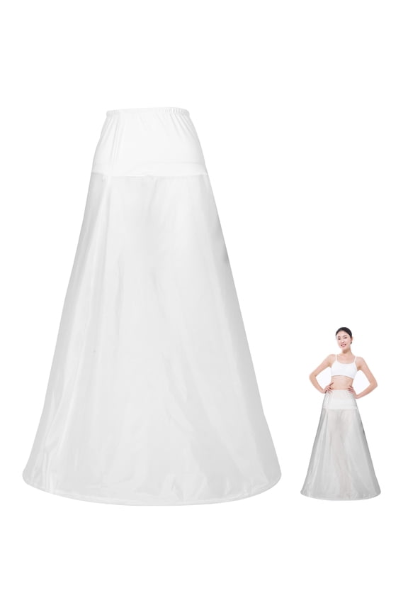 1Pack Formal Wear Style A-Line Petticoat for Women with Polyester and Elastic Cloth