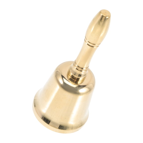 HAMPPLIES 1Pack Service Bell for the Kitchen Yellow Brass 7.50X3.00X3.00CM