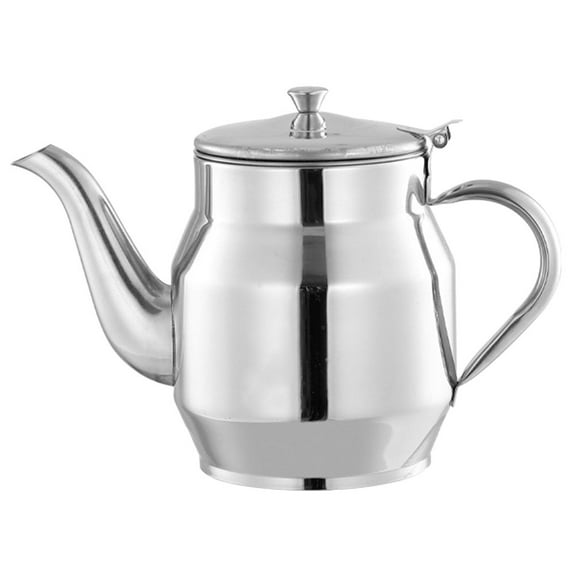 HAMPPLIES 1Pack Silver Oil Storage Dispenser Bottle for Home and Buffet 7.07x3.93x3.93in