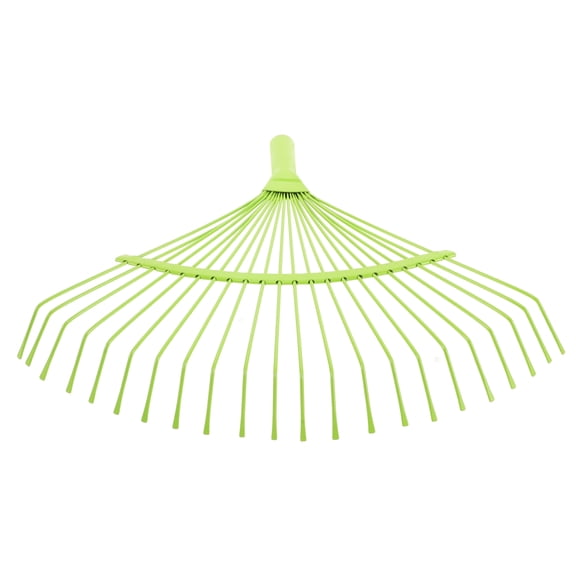 HAMPPLIES 1Pack Small Garden Rake with 22 Teeth Steel for Planting Flowers 15.7x15.7x2in