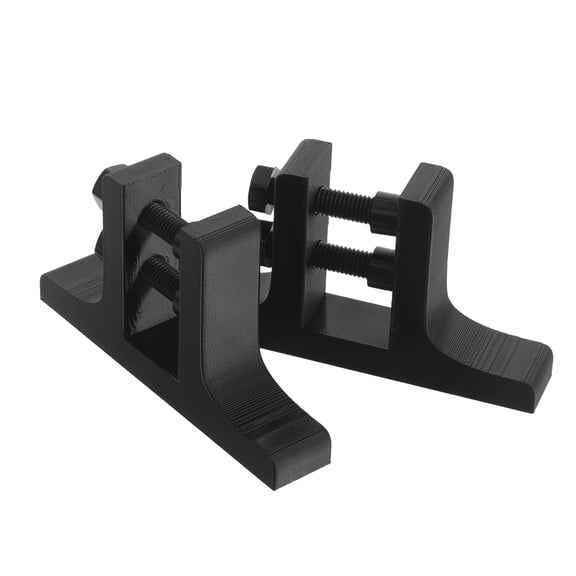 HAMPPLIES Versatile Black Mirror Stand, Adjustable, Stable Base, Unique Design for Home