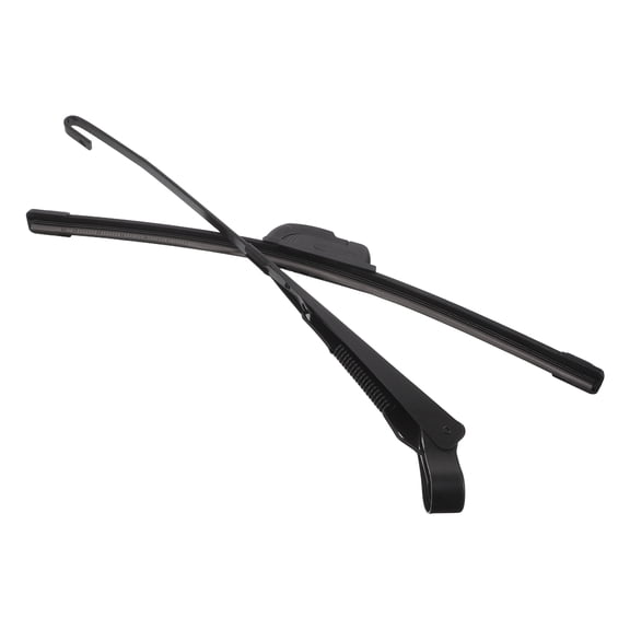 HAMPPLIES 1Pair Black Electric Tricycle Wiper Blade Replacement for Front Glass Efficient Water Removal