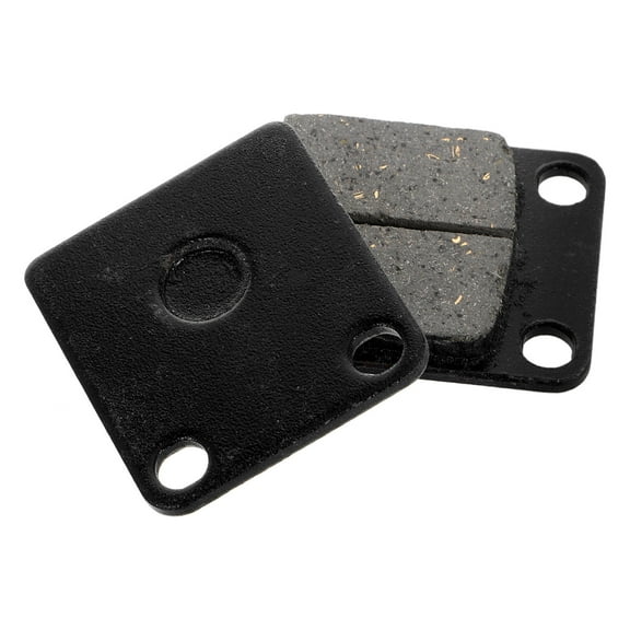 HAMPPLIES 1Pair Kart Brake Pads Black Durable Material for Motorcycle Quick Stop Safety