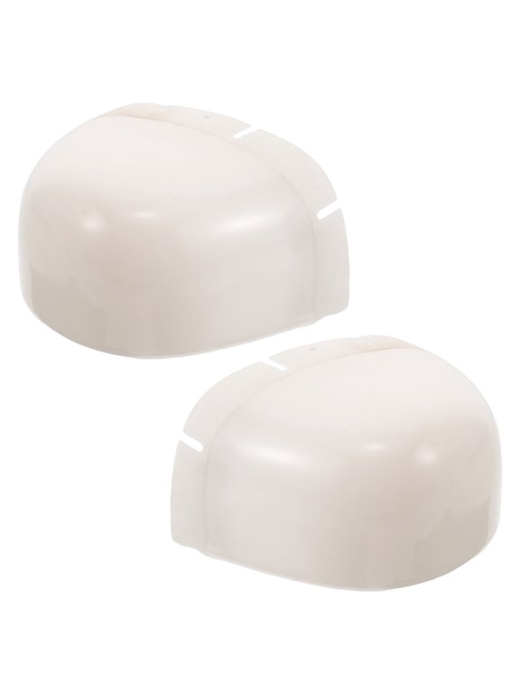 Work Boot Toe Protector White High-Density Plastic Anti-Impact 1Pair