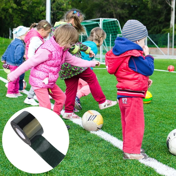 HAMPPLIES 1Pc Fake Lawn Seaming Tape Black Easy to Use Artificial Turf Jointing for Lawns