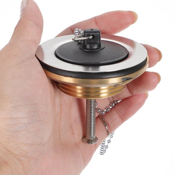 HAMPPLIES 1Pcs - Copper Sink Drain Assembly for and Vanity 8X6.5CM